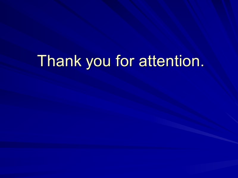 Thank you for attention.